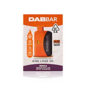 DABWOODS - All In One - King Louie OG - Dab Bar - 1G