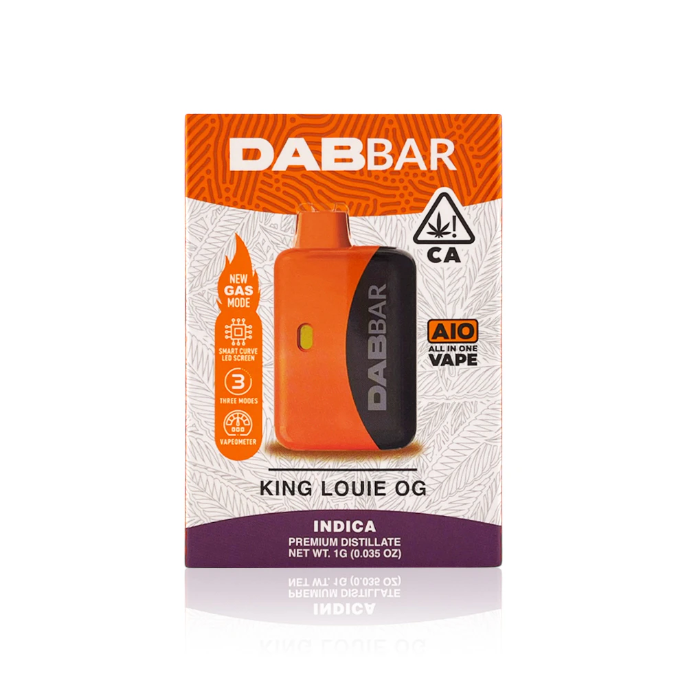 Dabwoods - DABWOODS - All In One - King Louie OG - Dab Bar - 1G Main Image