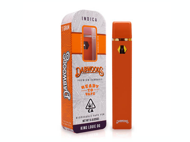 Dabwoods - King Louie OG - 1g Disposable Vape - Recreatio...