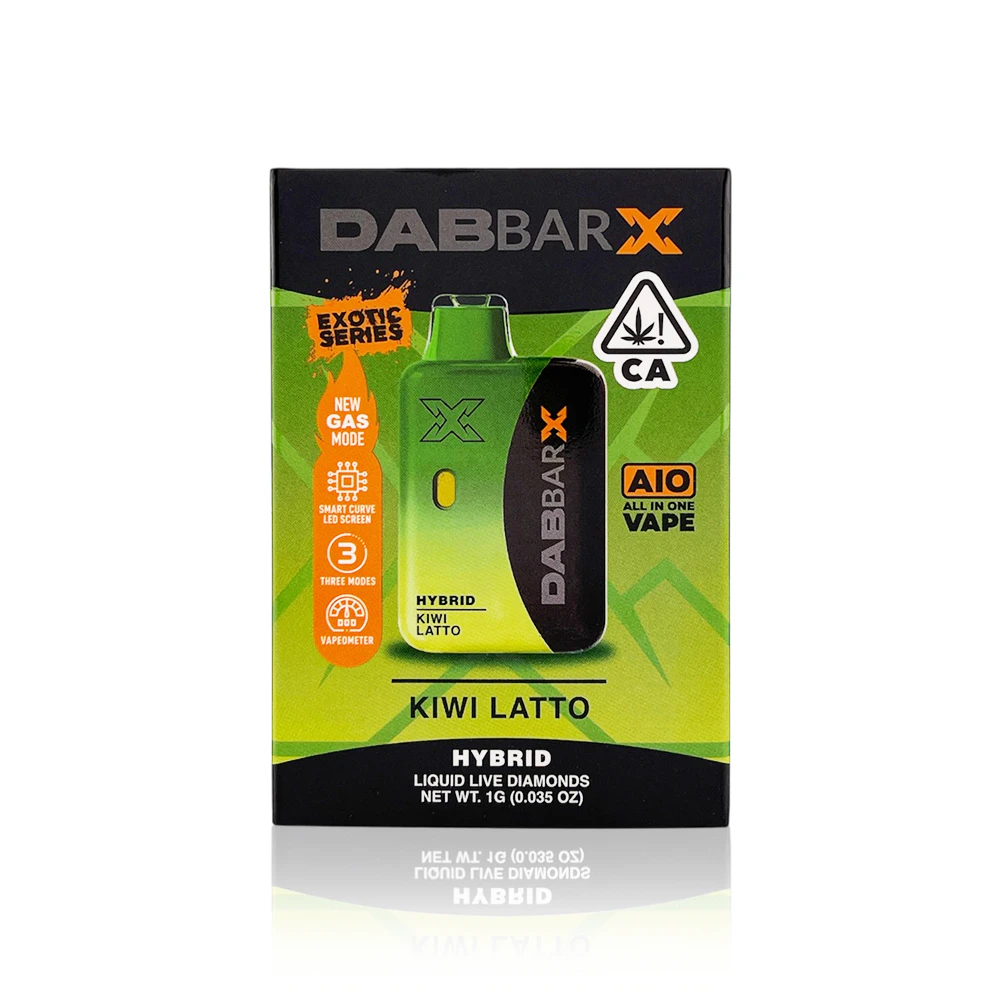 Dabwoods - DABWOODS - All In One - Kiwi Latto - Dab Bar X - 1G Main Image