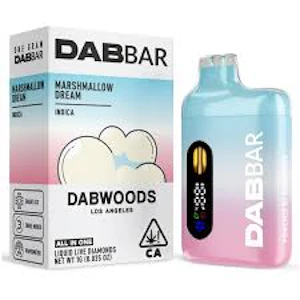 Dabwoods - Dabwoods - 1g AIO LQD - Marshmallow Dream