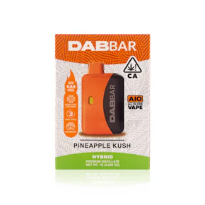 DABWOODS - All In One - Pineapple Kush - Dab Bar - 1G