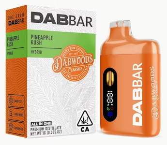 Dab Woods - Dabwoods | Pineapple Kush | Dab Bar | All-In-One Vape ​| 1g ​