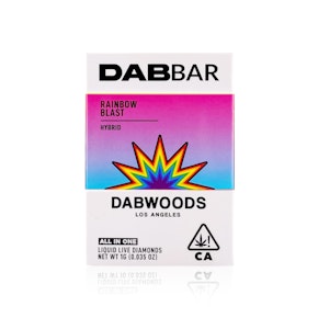 DABWOODS - All in one - Rainbow Blast - Dab Bar - 1G