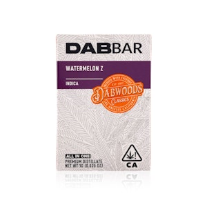 DABWOODS - DABWOODS - All In One  - Watermelon Z - Classics - Dab Bar - 1G