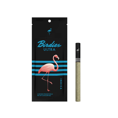 Birdies - BIRDIES | ULTRA INDICA - 3PK INFUSED | PREROLL | 2.5G Main Image