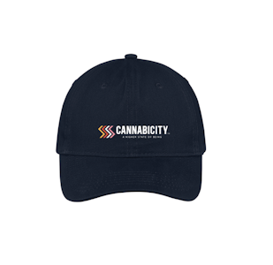 Cannabicity - Navy Cannabicity Cap | Cannabicity Apparel