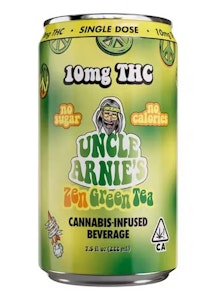 UNCLE ARNIE'S - [Uncle Arnie's] THC Beverage - 10mg - Zen Green Tea Zero (H)