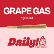 Daily! Grape Gas 1g Pre-Roll 0072