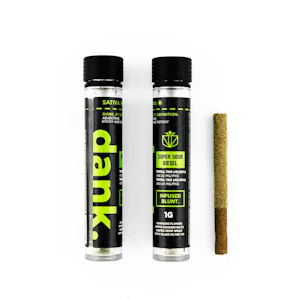 DANK -  Dank - Super Sour Diesel - 1G - Infused Blunt 
