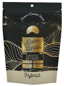 GOLDEN GARDEN - Golden Garden | Flower | Dante's Inferno | 3.5g