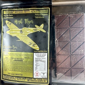 High Five Edibles - High Five Edibles - High Flyer 1000 - Dark Chocolate bars - 1000mg (MEDICAL ONLY)