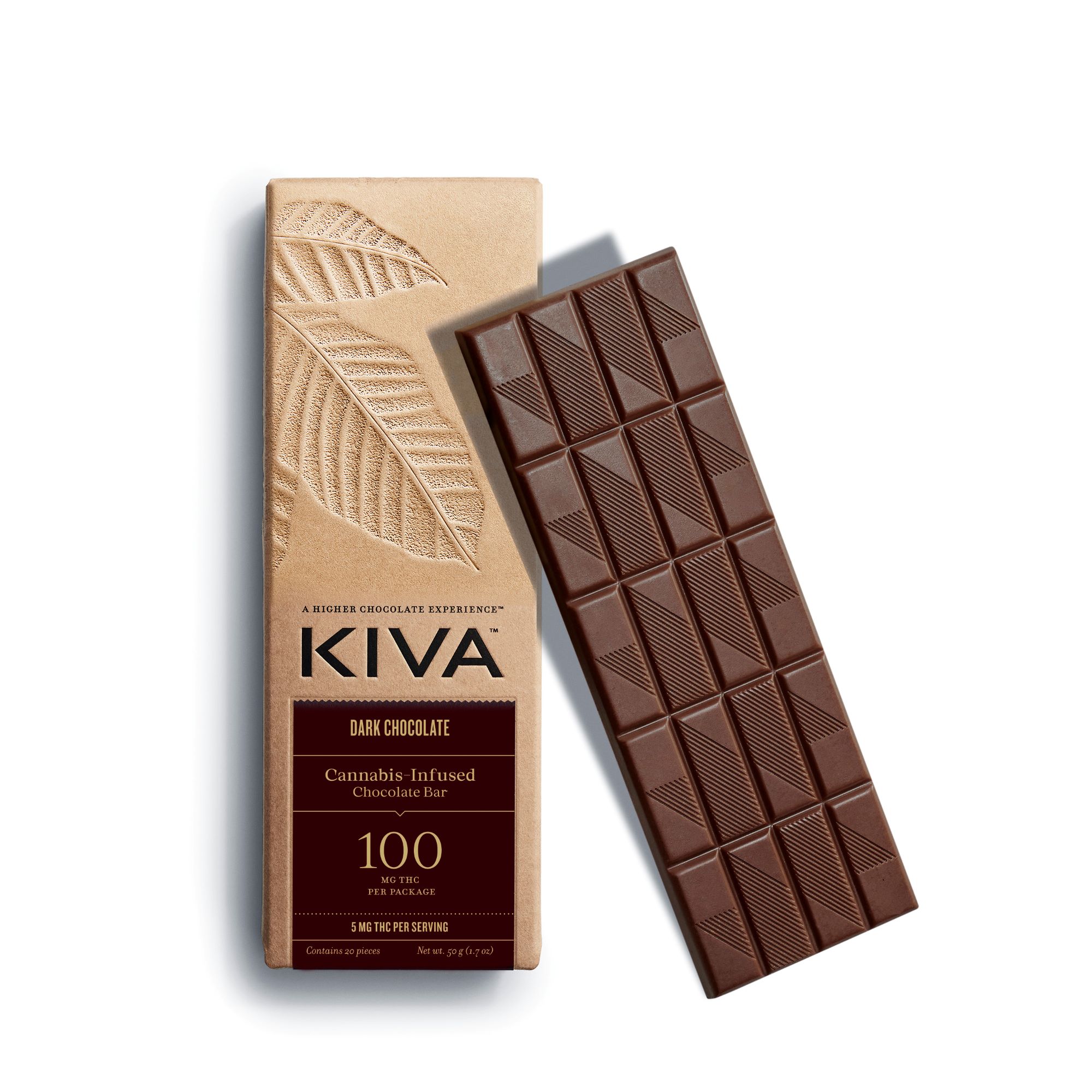 Dark Chocolate - 100mg Edible