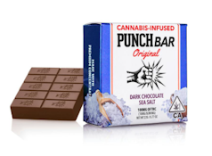 Dark Chocolate Sea Salt Punch Bar - 100MG