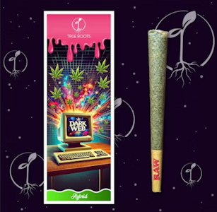 TRUE ROOTS - True Roots - Dark Web Preroll 1g