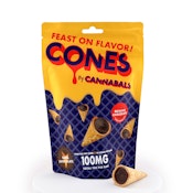 Dark Chocolate Cones