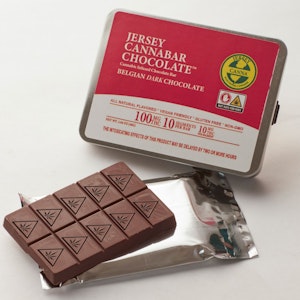 Jersey Canna - [REC] Inclusion Gourmet | Cannabars | Dark Belgian Chocolate | 10pcs/100mg