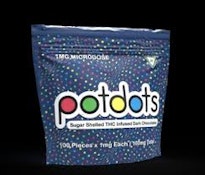 Potpots - Dark Chocolate 100pc 1mg ea
