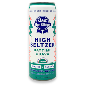 Pabst - Pabst - High Seltzer - Daytime Guava - Single - Drink - 12oz - 15mg