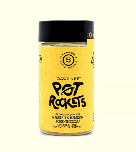 Daze Off - Arc Reactor 5pk Pot Rockets Infused Pre-Rolls - 2.5g Main Image