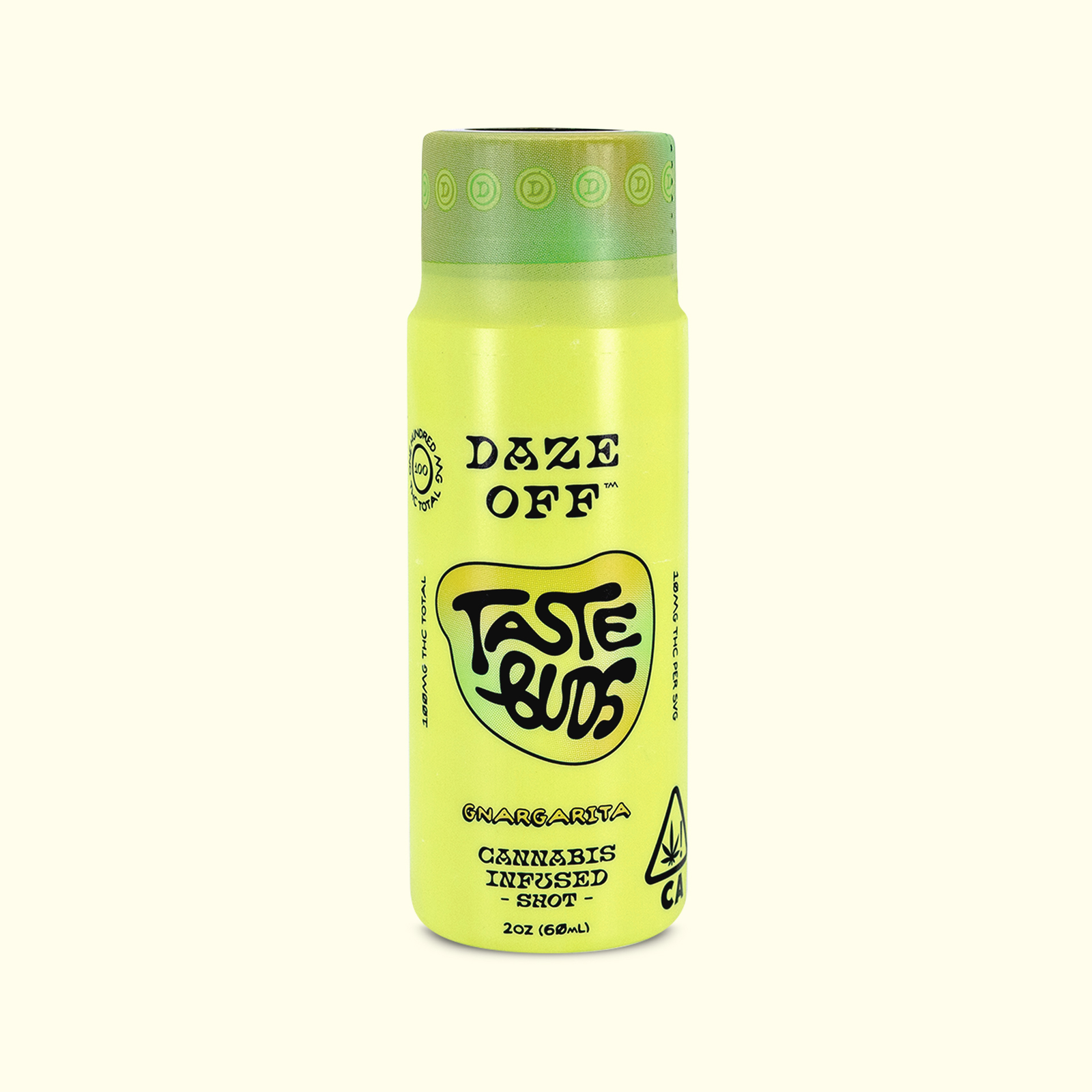 Daze Off | Gnargarita | Taste Buds Infused Drink Shot | 100mg