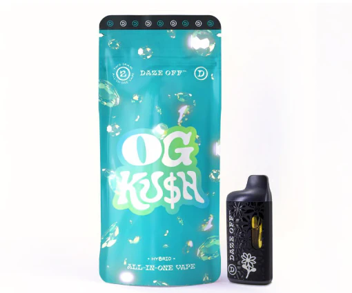 Daze Off - OG Kush Disposable Vape - 2g Main Image
