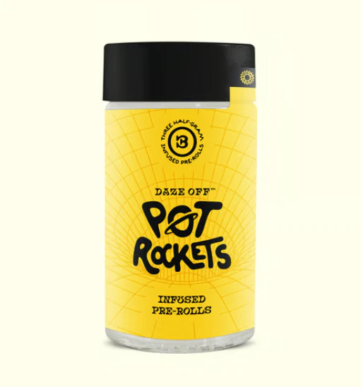Daze Off - Mind Games 3pk Pot Rockets - 1.5g Main Image