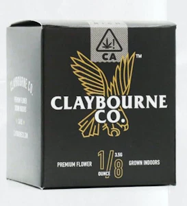 CLAYBOURNE CO. - [Claybourne Co.] Indoor Flower - 3.5g - Super Silver Haze (S)