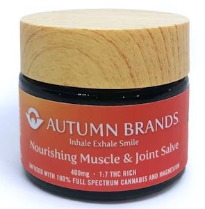 Autumn Brands - Autumn Brands 400mg Nourishing Muscle & Joint Salve 1:7 CBD:THC