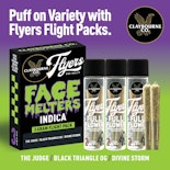 Claybourne Co. - Flyers Full Flower Face Melters 6pk - .5g