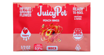 JuicyPot - Peach Rings Infused Pre-Ground - 14g