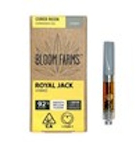 Bloom Farms - Royal Jack Cured Resin 1g Cart - Bloom Farms