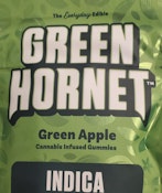 Green Hornet 100mg Green Apple Indica Gummies