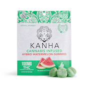 Kanha - Watermelon Gummies - Hybrid (100mg)