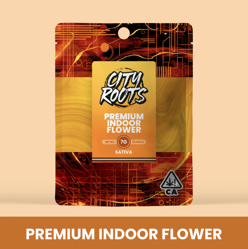 CITY ROOTS - CITY ROOTS: Peach Ringz 7g - Indoor Flower (S) Main Image