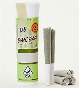 DIMEBAG - [DIMEBAG] 0.5G PREROLL 5 PACK - 2.5G - Tropical Mist (S)