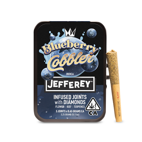 WEST COAST CURE - WCC Blueberry Cobbler - Jefferey .65g Infused 5 Pack