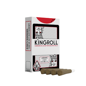 KING ROLL - KINGROLL | MOONBOW x RAINBOW BELTS - 4PK INFUSED | PREROLL | 3G