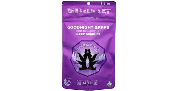 Emerald Sky - Emerald Sky - Goodnight Grape 5:1:2 THC:CBD:CBN Gummies - 160mg