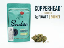 Copperhead -Hybrid- 27.20% THC | 7g Premium Indoor Flower | Bouket   AB6 BACK