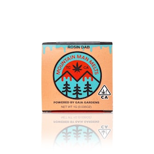 MOUNTAIN MAN MELTS - MOUNTAIN MAN MELTS - Concentrate - Lemon OG - Live Rosin - 1G