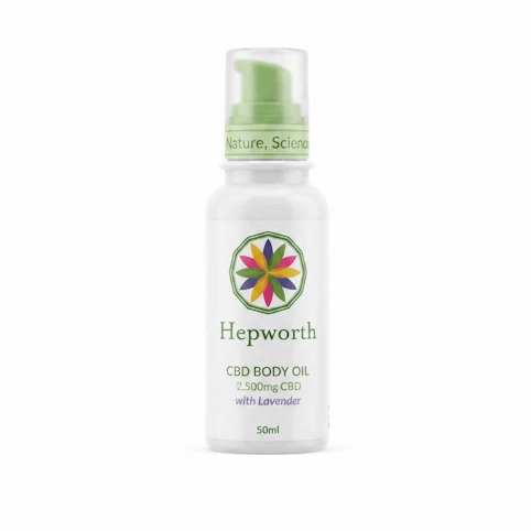 Hepworth - -Lavender- 2500MG| 50 ML (CBD Body Oil) | Hepworth