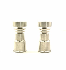 SMOKEZONE420 - Accessory - 14/18mm Domeless Female Titanium Nail