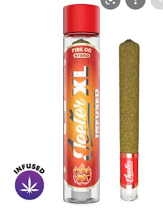 Jeeter XL Fire OG Infused Preroll (H) 2g