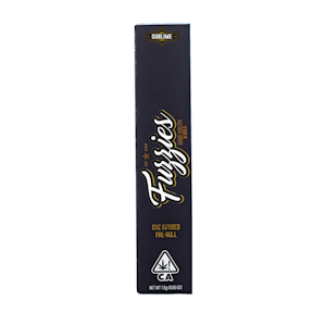 Fuzzies - 1.5g Gelato Live Resin Infused Pre-Roll - King Fuzzies - Sublime