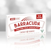 Barracuda Chocolate Bar-CBD/THC Milk Chocolate-1:1-200mg