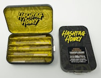 Hash Burger - Hybrid | 5 Diamond Infused Premium Pre-Rolls - 2.5g | Hashtag Honey   -jj6