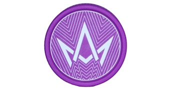 March and Ash - 2 Piece Small Hemp Grinder - Purple