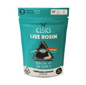 CLSICS - Darkside of the Berry 100mg 10 Pack Live Rosin Gummies - CLSICS