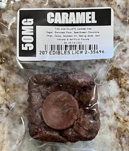  Caramel Kiss Brownie - 50mg - 207 Edibles